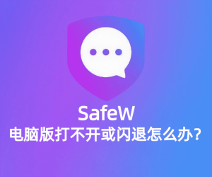 Safew电脑版功能无法正常使用？官方修复教程？