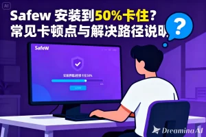 Safew 安装到 50% 卡住？常见卡顿点与解决路径说明？